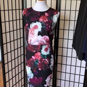 Floral Calvin Klein dress